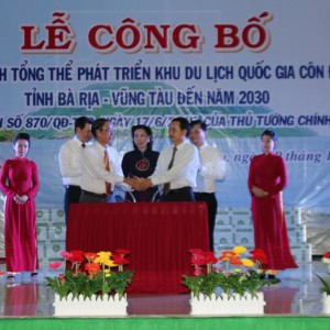Lễ công bố “Quy hoạch tổng thể phát triển  Khu du lịch Quốc gia Côn Đảo, tỉnh Bà Rịa – Vũng Tàu đến năm 2030”