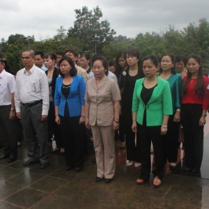 Phó Chủ tịch nước Nguyễn Thị Doan thăm và làm việc tại huyện Côn Đảo
